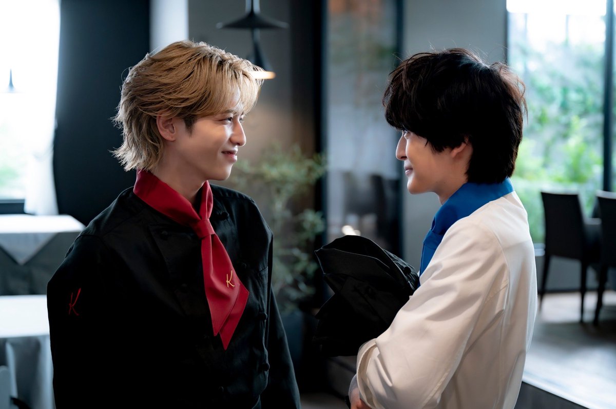 fumiya_0_3_1_2's tweet photo. 「フェルマーの料理」第2話ありがとうございました！！

岳がスタッフの皆に認めて貰えました😊
ここから、また1つ新しい物語の始まりです！
レストラン「K」の一員としてこれからも成長していきます💪

名前を教えてくれなかった孫六…

第3話もよろしくお願いします🙇‍♂️

 #フェルマーの料理 https://t.co/OqTwHYCtGM