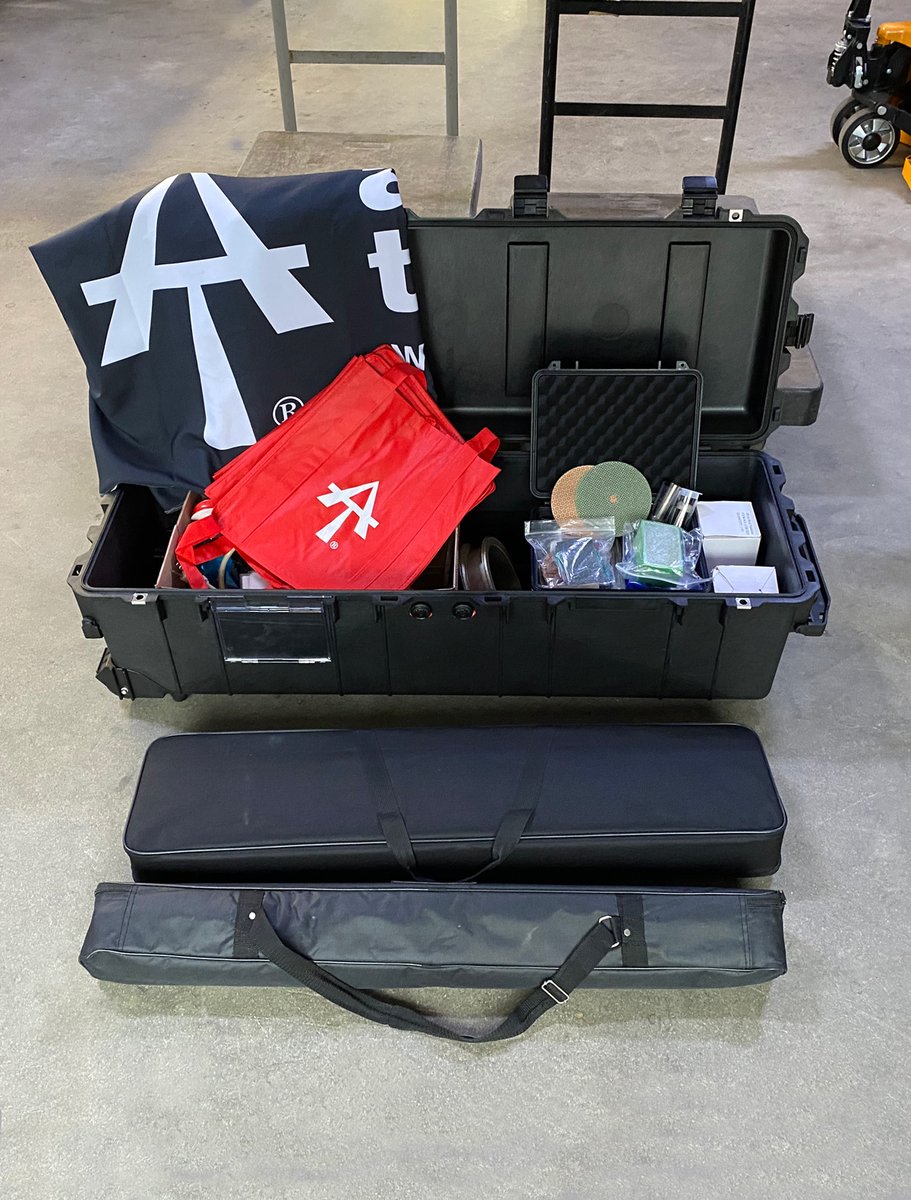 AbrasiveTech's tweet image. We're getting packed up for #Westec2023.

Stop by Booth#: 1937 to see our wide range of #superabrasive products for Industrial, Aerospace, Defense, and other leading industries.

Learn more about our capabilities: bit.ly/ATCapabilities

#manufacturingengineering #diamondtools
