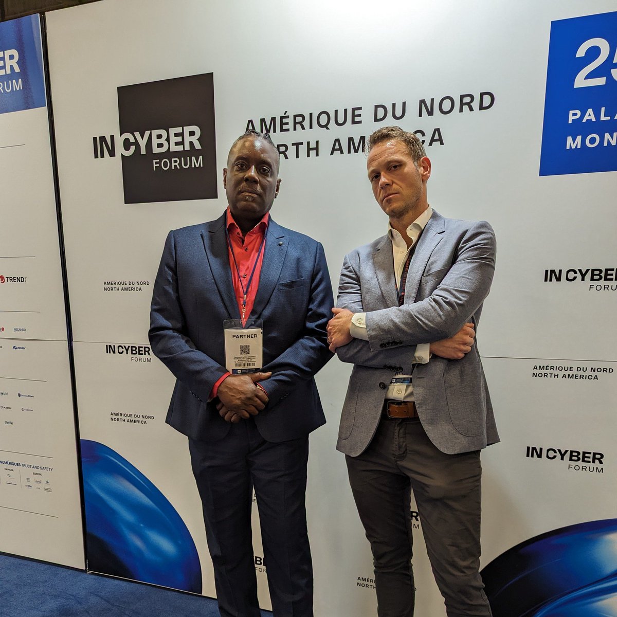 That's a wrap on the @FICAmNord #InCyberForum in Montreal! Another successful event with awesome conversations with attendees, a packed Pitch Lab talk, and a whole lot of #darkwebintelligence at the Searchlight Cyber booth.