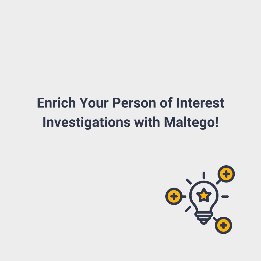 MaltegoHQ's tweet photo. How to gather the most info for your #PersonOfInterest investigations? In #Maltego, you can leverage the Maltego Standard Transforms, @DomainTools, @Google Social Network Transforms, @pipl_com &amp; @ShadowDragonIO #SocialNet.

See how to use them: https://t.co/UG1z7kNNqP https://t.co/GQlyQmGG9x