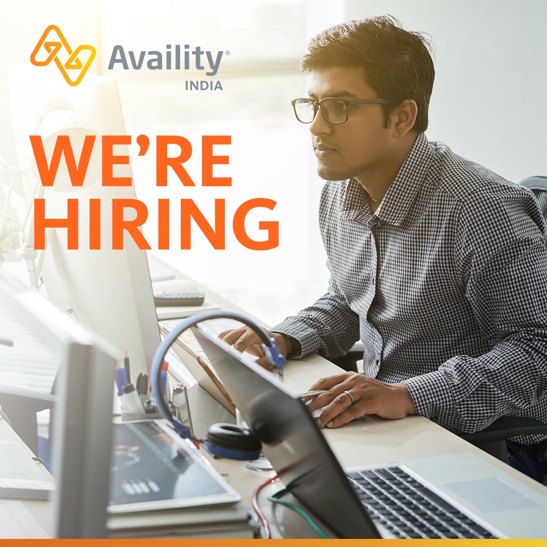 Availity's tweet image. Are you a ServiceNow Developer or a System Engineer? Availity India is looking for talented individuals like you to join our growing team. Apply today at: okt.to/FrbW4Y #TechJobs #ServiceNowDeveloper #SystemEngineer
