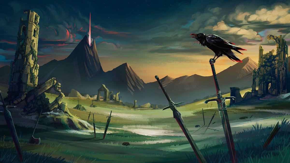 RavenboundGame's tweet photo. Happy Friday everyone!

Here's the third and final wallpaper for you all to enjoy, showing off the remains of a battlefield.

Once again, we thank you for all your support throughout this journey✨ https://t.co/6cKWHQNiKs