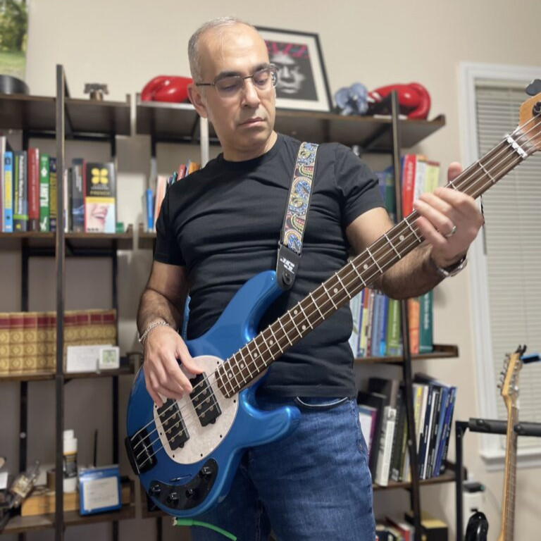 Seyed Emadi is more than an operations management professor. He’s a devoted heavy-metal enthusiast. 🎸 Read his story: unc.live/3rXDQFE
