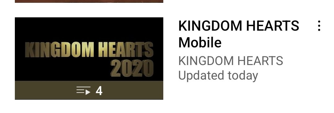 TropicalMaku's tweet photo. Looks like we should be getting Kingdom Hearts Missing Link trailer next week. Youtube playlist updated today 👀 (spotted by @Maxialstar)

I'm reaaadyyy lads 🙏 https://t.co/NTuWxg2QKL