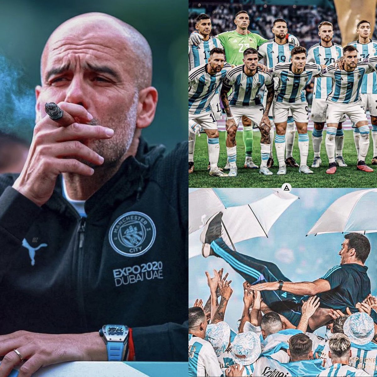 “Argentina en el Mundial jugó incluso mejor de lo que venía jugando antes. 

El primer tiempo de la Final contra Francia es muy difícil de encontrar. Fue una de las mejores finales que he visto.

Luego la reacción de Francia fue fantástica. Y en ese momento que ves el trofeo ahí
