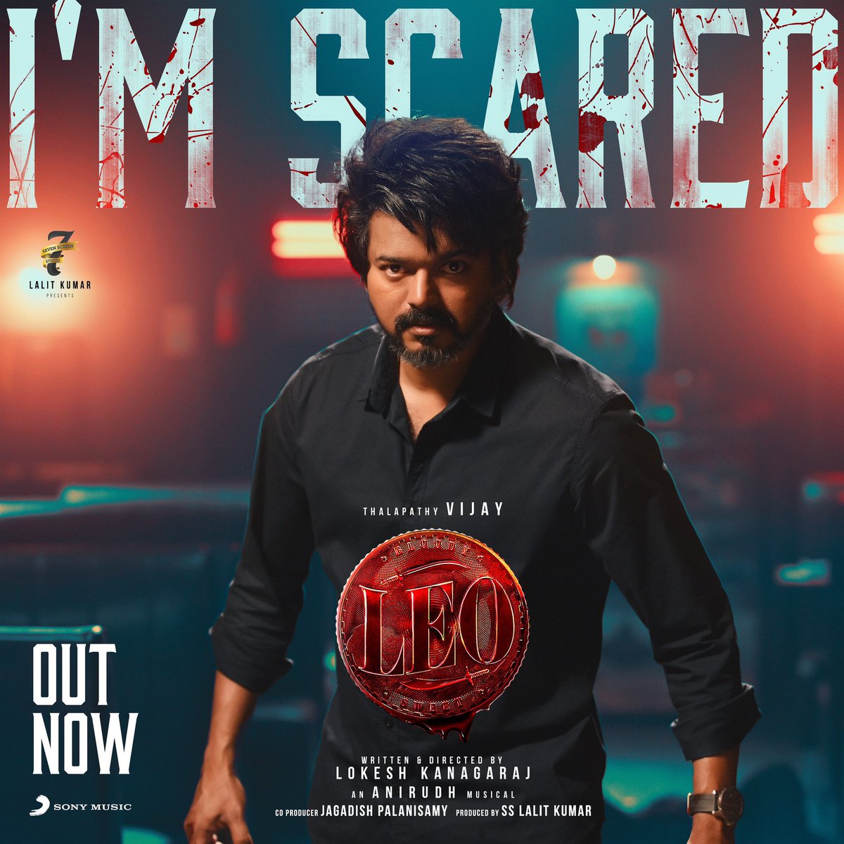 Anirudh Ravichander (@anirudhofficial) on Twitter photo #ImScared is here SMI.lnk.to/ImScared
<a href="/actorvijay/">Vijay</a> <a href="/7screenstudio/">Seven Screen Studio</a> <a href="/Dir_Lokesh/">Lokesh Kanagaraj</a> <a href="/Jagadishbliss/">Jagadish</a> <a href="/SonyMusicSouth/">Sony Music South India</a> #ImScared is here SMI.lnk.to/ImScared
<a href="/actorvijay/">Vijay</a> <a href="/7screenstudio/">Seven Screen Studio</a> <a href="/Dir_Lokesh/">Lokesh Kanagaraj</a> <a href="/Jagadishbliss/">Jagadish</a> <a href="/SonyMusicSouth/">Sony Music South India</a>