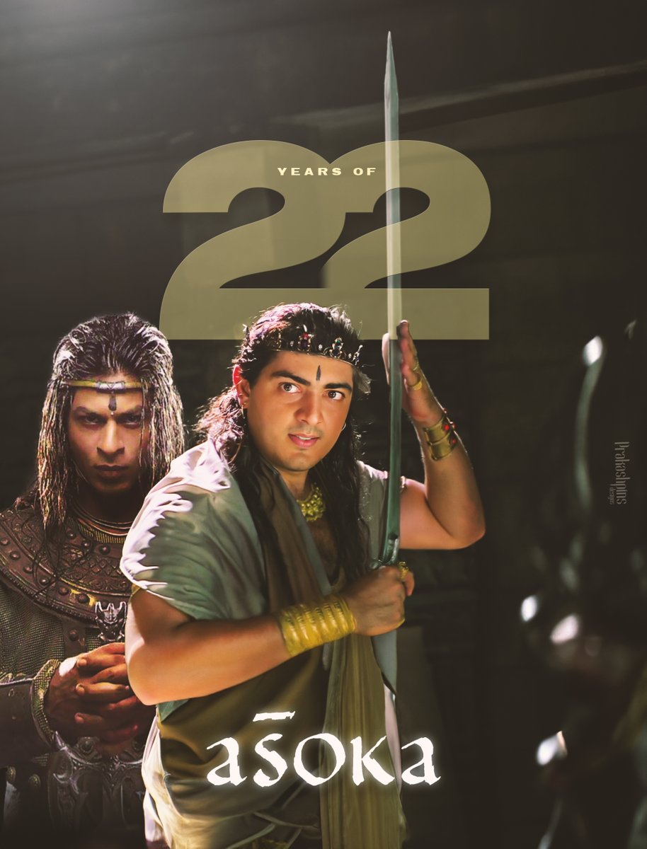 prakashpins's tweet photo. Celebrating 22 years of cinematic brilliance and a journey back in time to the grand era of Emperor Ashoka! 🤩
Happy Anniversary to the epic masterpiece #Asoka🗡️
#22YearsOfAsoka
#AjithKumar @iamsrk #sharukkhan #SRK #KareenaKapoor #VidaaMuyarchi https://t.co/l86veLsVbR