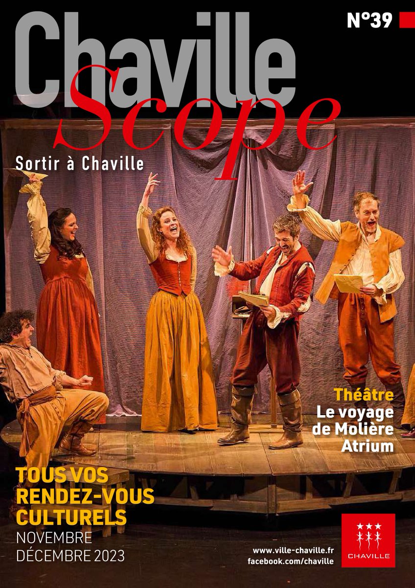 #presse #magazine #journal #info 🗞️ Les numéros de novembre-décembre du Chaville Magazine et du Chaville Scope sont en ligne. ➡️bit.ly/3QeB47d ➡️bit.ly/46KiF9h