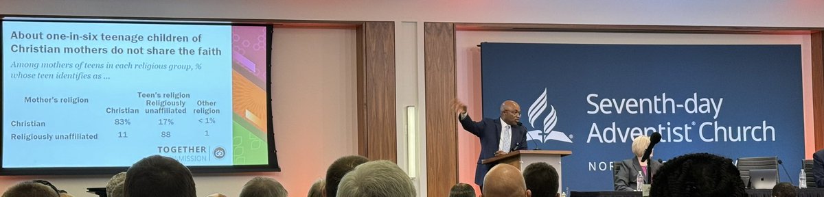 NAD president Alex Bryant: “Churches that focus on young children grow.”