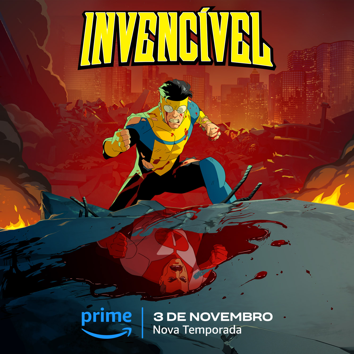 Invencível - Temporada 2  Chegou no Prime Video 