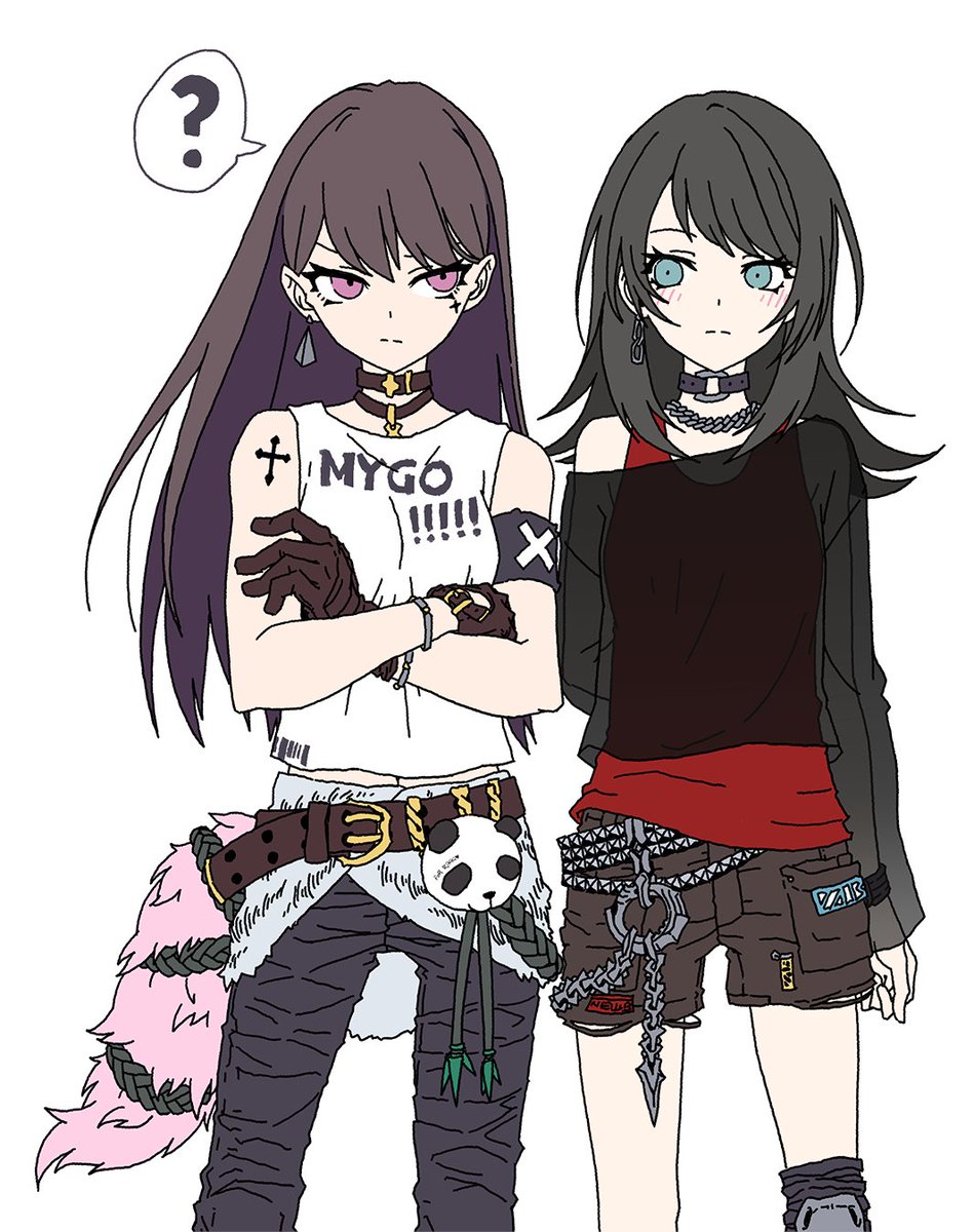 tengukito's tweet photo. #bandoriart #mygo #たきうみり WAR&amp;DRK https://t.co/BJ9aBCuX4c