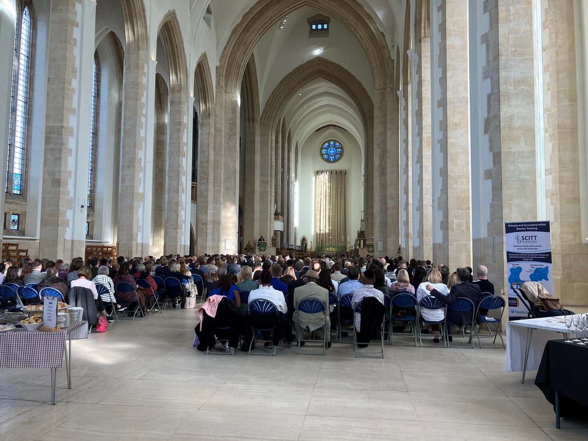More Than Just A Building Over the last few months, we have enjoyed welcoming many organisations from across Surrey to the Cathedral for celebrations, graduations, awards, shopping opportunities and concerts. @thegoodtrustshepherd @CByCandlelight @ssfSCITT to name just a few.