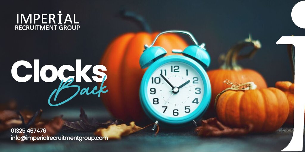 It's almost that time of year again - this Sunday, don't forget to set your clocks back one hour! 🕰️Don't be caught off-guard with your early morning routine - make sure to schedule a reminder for yourself so you can be on time and enjoy that extra hour of sleep 💤

01325467476