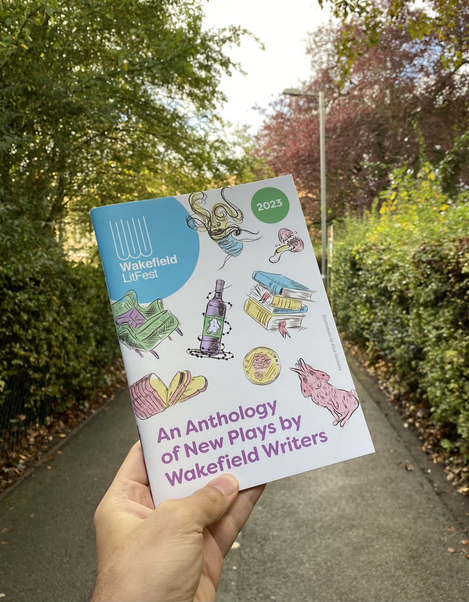 WakeyLitfest's tweet photo. Check it out!🎉 Our 2023 zine, an anthology of plays, is available!🎭 There’s only a limited amount left now, so get in touch asap to get one. 
#wakefied #yorkshire #LiteraturePosts #Literature https://t.co/4plNWlICTp