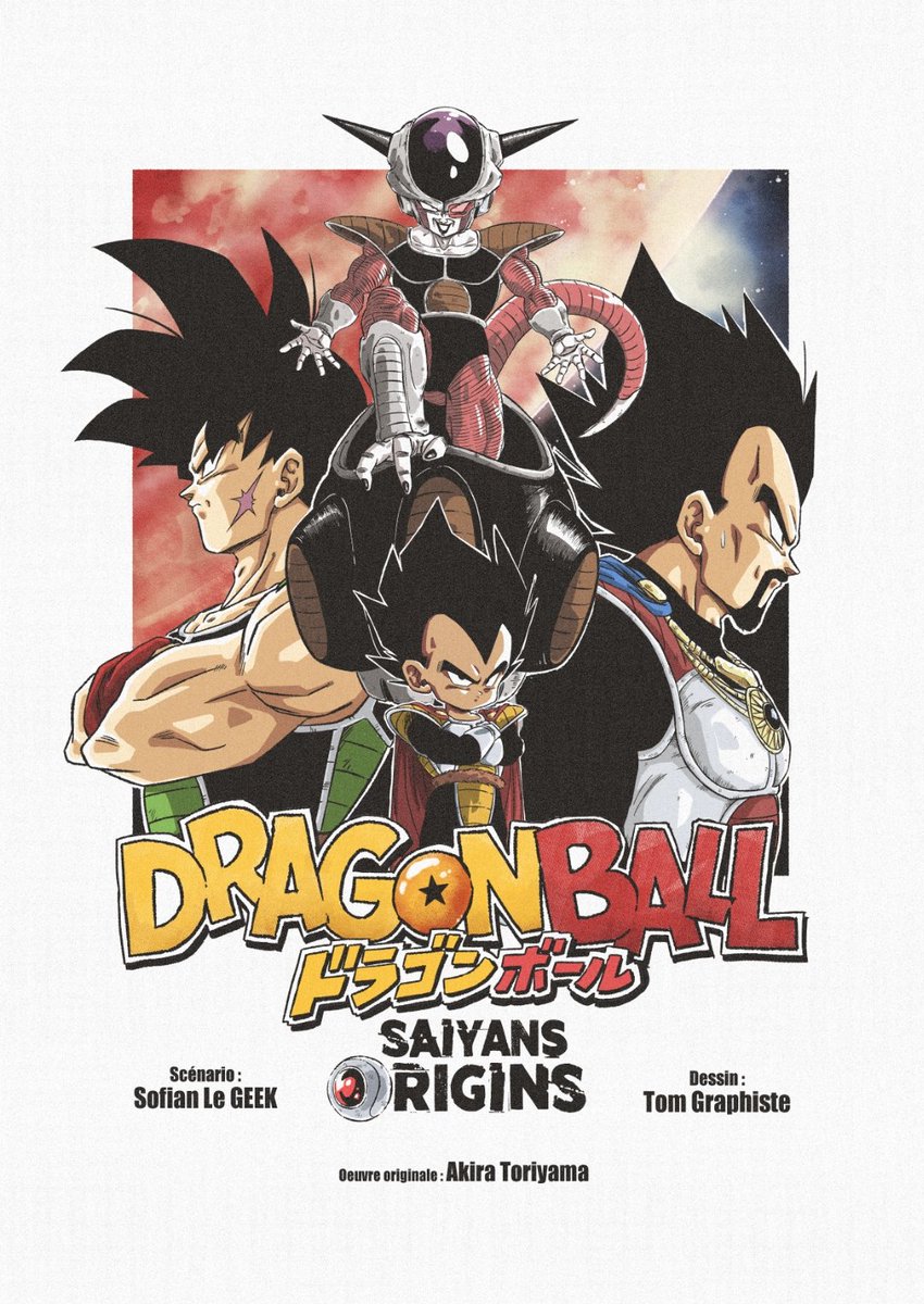 ⚠️ Voici la Cover #DragonBall Saiyans Origins 🔥

➡️ J'ai été très exigeant avec <a href="/TomGraphisteDBZ/">TomGraphiste</a> pour cette réalisation... 😅
Mais le résultat est celui que j'avais imaginé !

➡️ Les 4 &amp; 5 Novembre, dévoilement du Trailer au Salon Masny Manga, réalisé par <a href="/KintoUnProds/">Kinto-Un Productions</a> 👌