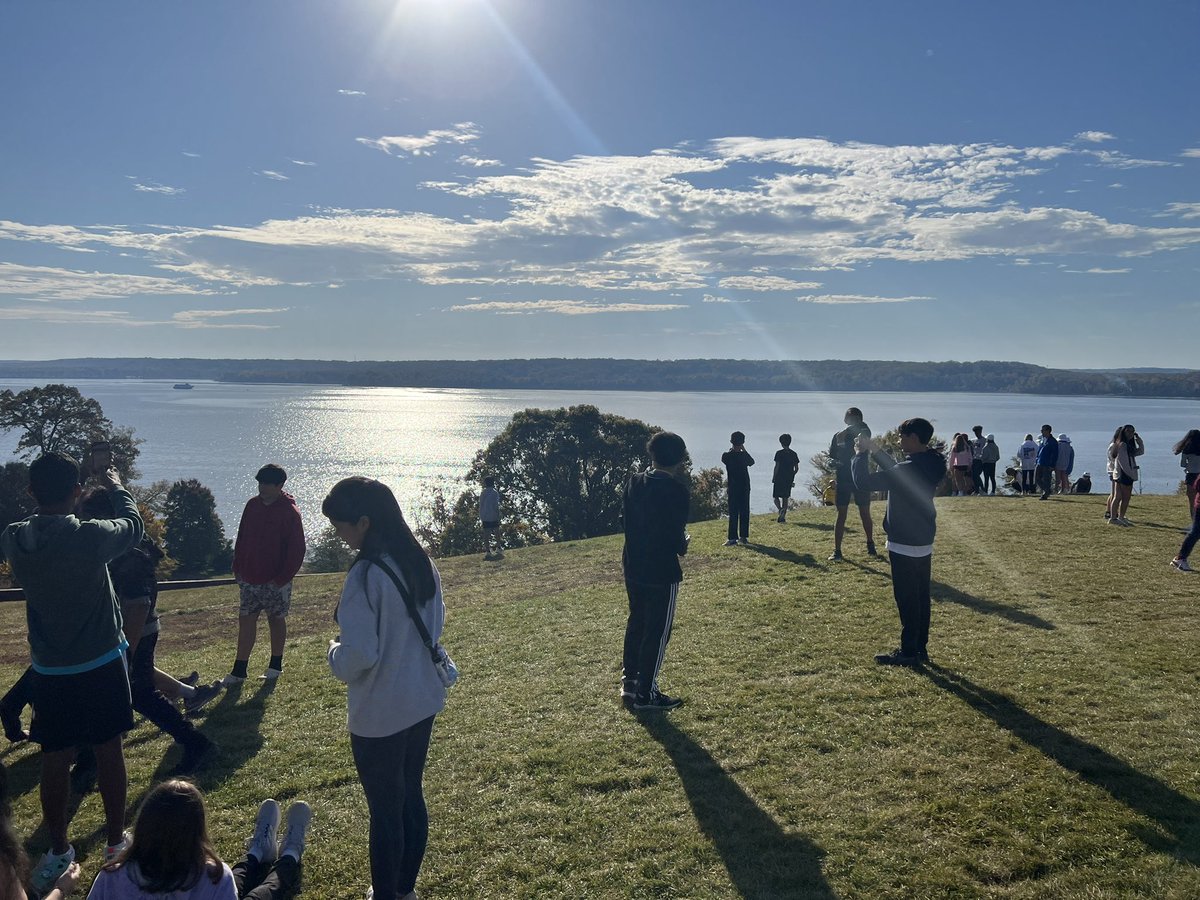 Visiting the Father of our Country’s home. You done good George!