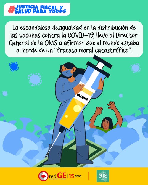 RedGEPeru's tweet photo. #JusticiaFiscalySaludParaTodxs 🏥
Todos merecemos un sistema de atención médica que esté a la altura en la prevención, tratamiento y recuperación, y que esté listo para enfrentar cualquier pandemia o emergencia de manera eficaz.

#InvestigaciónyDesarrollo #SaludGlobal https://t.co/P1xbo6wapG