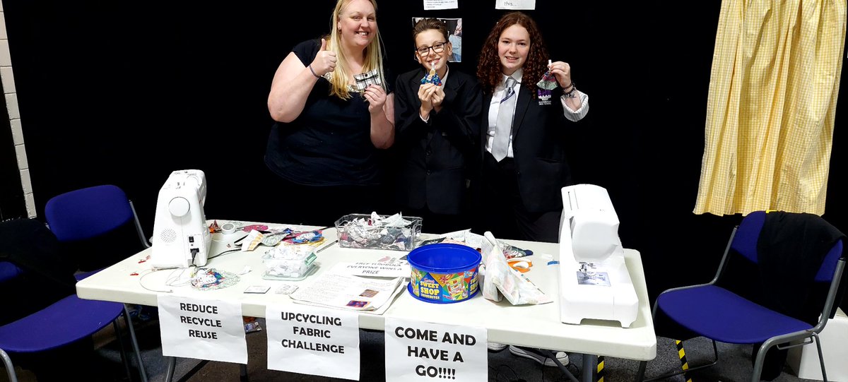 Had a great day running one of the marketplace stalls at the Glasgow Young people's conference in the SECC.  We were showcasing upcycling of fabric and lots of the young people (and teachers!) made wallets and fabric christmas decorations.  Well done everyone.   <a href="/LfsGlasgow/">LFSGlasgow</a>