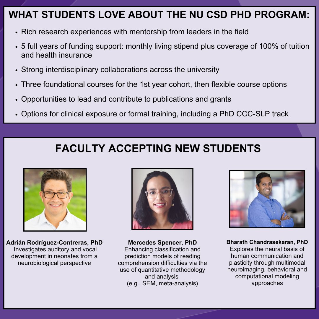 Northwestern U Communication Sciences & Disorders tweet media