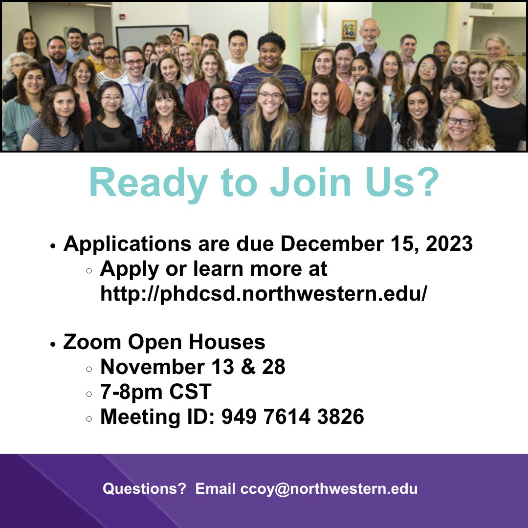 Northwestern U Communication Sciences & Disorders tweet media