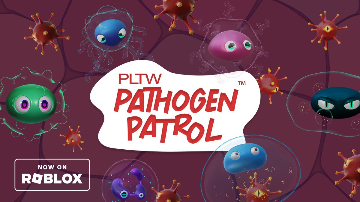 🎮 Join us at #NSTA2023 in KC on Oct 28, 4-5 pm, Room 2505 A, for PLTW's Immersive Learning with Roblox! Dive into 'Pathogen Patrol', where students learn about the immune system while having fun. 🕹️🧬 #PLTW #EducationInnovation #Roblox #NSTA #ImmersiveLearning