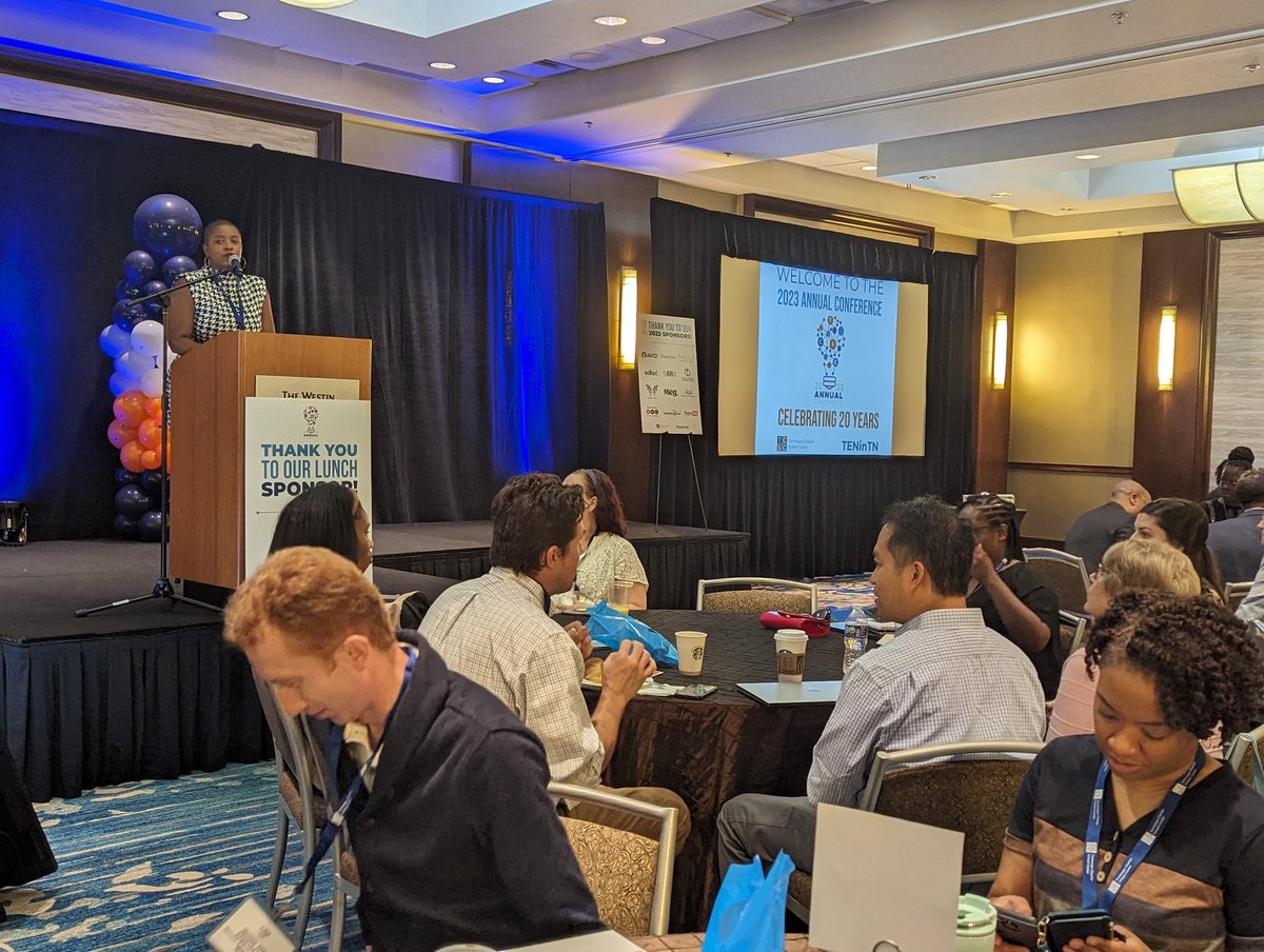 Kicking off the <a href="/tncharters/">TN Charter School Center</a> conference this morning in Memphis!