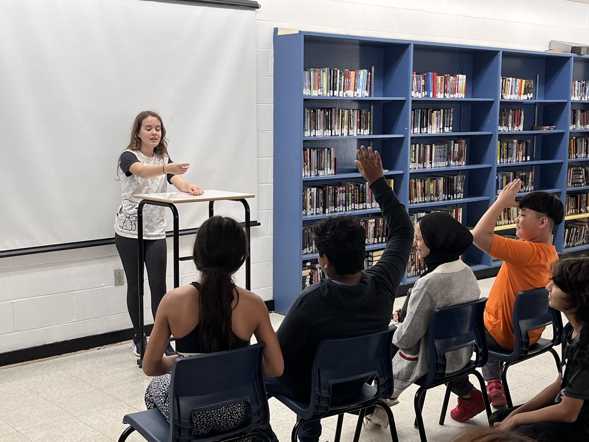 Students showed off their amazing acting skills as each scenario showcased how to speak up! Great way to end the week and give students a long weekend in 6Knickle <a href="/CPJHWildcats/">CPJH</a>