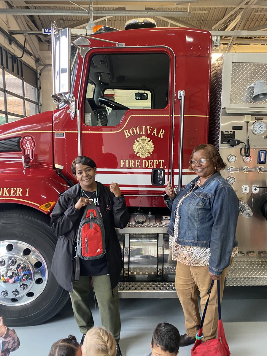 BolivarElem's tweet photo. Thanks to the @BolivarFire  Rescue Department for always inviting our Kindergarten students and showing them the ropes! We appreciate you! https://t.co/fFAdFDWg9e