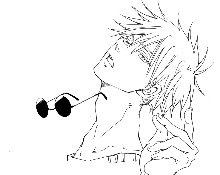 呪アニ見ながら落書き～
さとるが一人っ子なの全員一致で笑う 