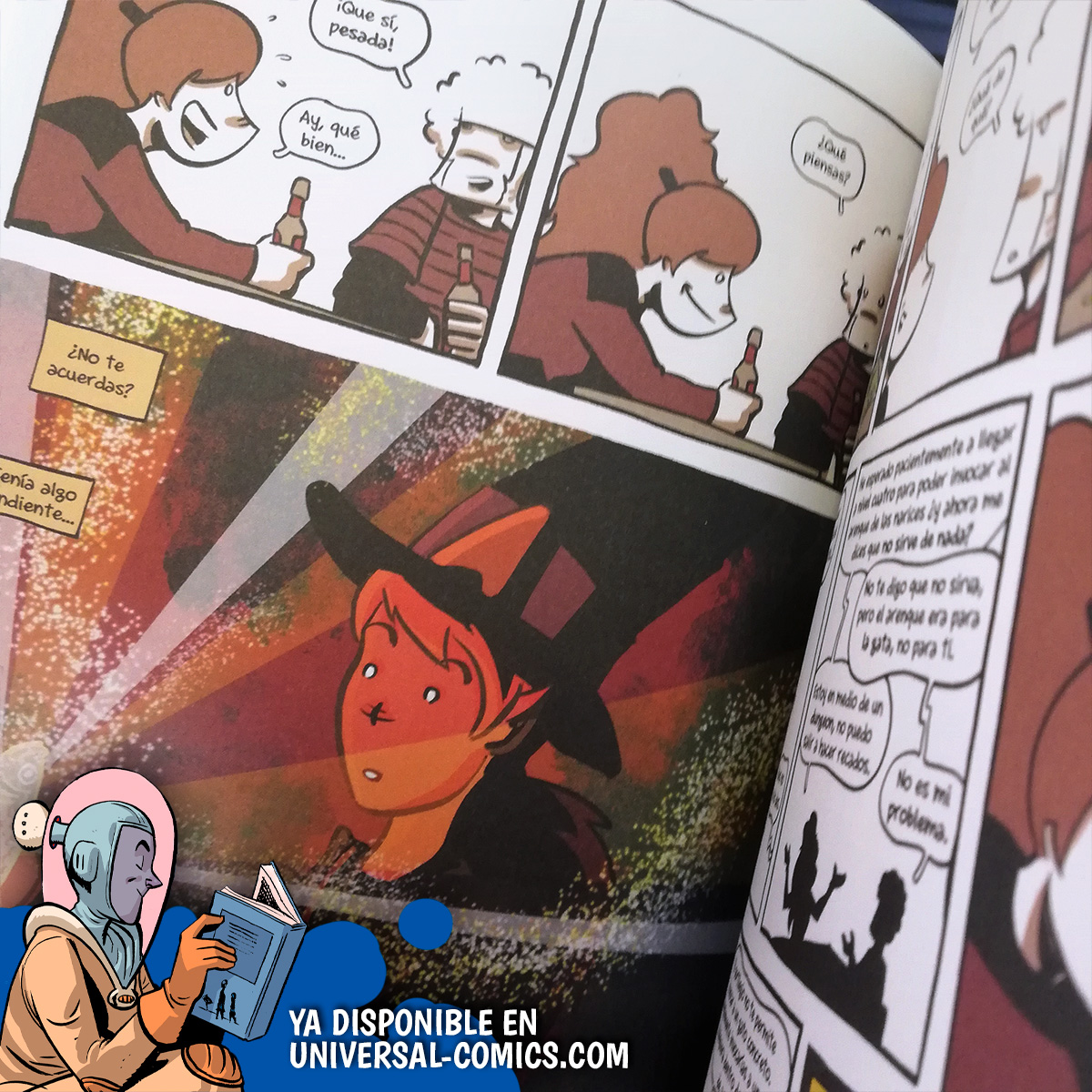 «El libro básico» de <a href="/JoanTretze/">Joan Tretze</a> es un #cómic que recoge lo esencial para entrar en El Sistema D13 y descubrir las peripecias de un grupo de jugadores de rol que se entregan a una campaña de Hechizos y Hostias en cuerpo y alma.

👉 universal-comics.com/products/15446…

#novedad2023