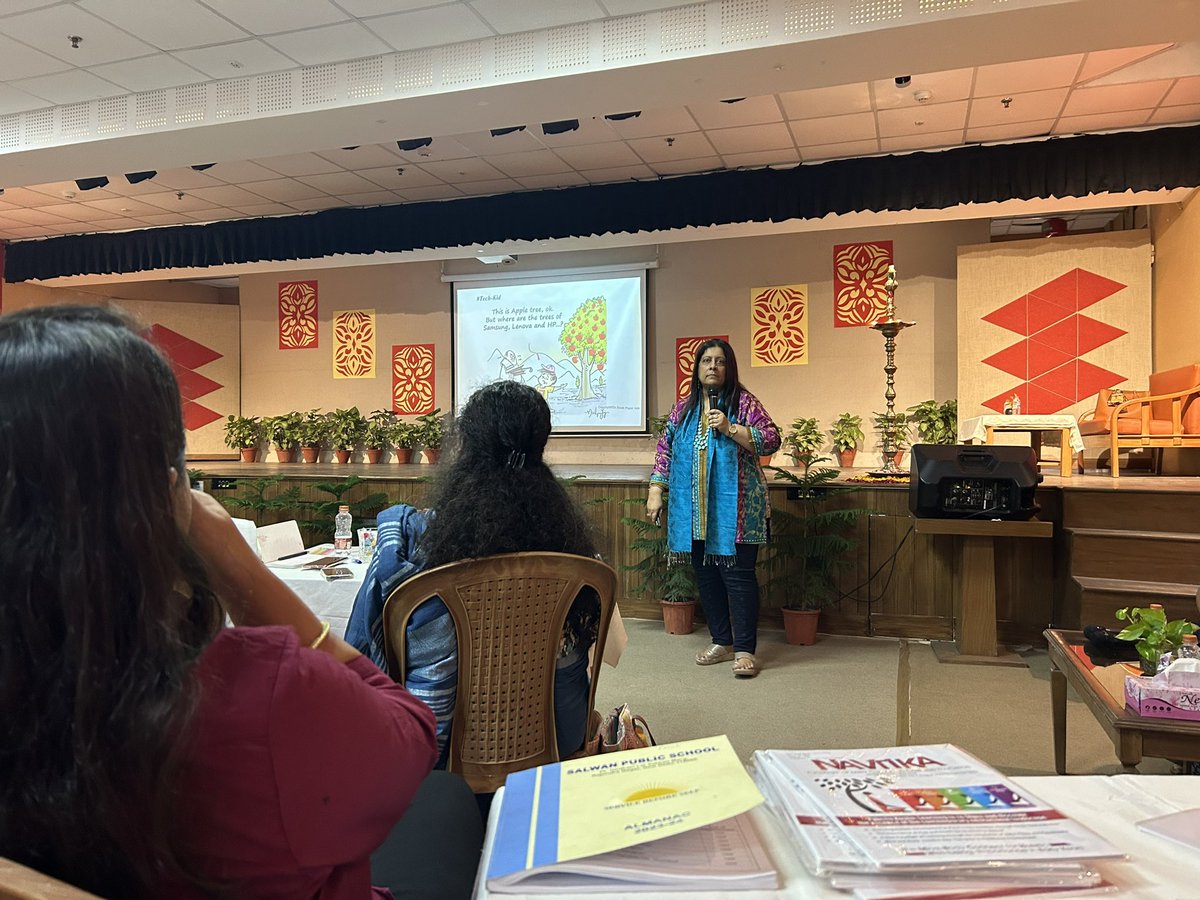 Attended an enriching and delightful workshop on Ancient Wisdom Futuristic Learning - Unleashing the potential of education by Dr Swati Popat Vats @swatipopat @ashokkp @y_sanjay @pntduggal @ShandilyaPooja @PreetiMehra77