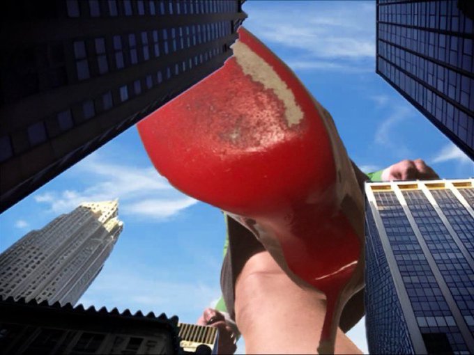 My new friend @GodmotherMeli made this for me. It&rsquo;s like I don&rsquo;t even see that tiny city as I take a<a class="tags" target="_blank" title="On Twitter" href="/?out=eyJ0eXAiOiJKV1QiLCJhbGciOiJIUzUxMiJ9.eyJpYXQiOjE3MjE2NjU0NDksImlzcyI6InR3cG9ybnN0YXJzLmNvbSIsIm5iZiI6MTcyMTY2NTQ0OSwiZXhwIjoxNzUzMjAxNDQ5LCJyZWRpcmVjdF91cmwiOiJodHRwczovL3R3aXR0ZXIuY29tL0dvZG1vdGhlck1lbGkifQ.9cVcM__JYNBb2EYP5mitHiBusLQA93jhfuR4JGmM7PRGR1wjW2Pvr2G6Od006wXqgmH1v4rZuvhmynmaabixUA">@GodmotherMeli</a><a href="/tag/redbottoms"class="tags"><span>#redbottoms</span></a><a href="/tag/louboutins"class="tags"><span>#louboutins</span></a><a href="/tag/giantess"class="tags"><span>#giantess</span></a><a href="/tag/sizetwitte"class="tags"><span>#sizetwitte</span></a>