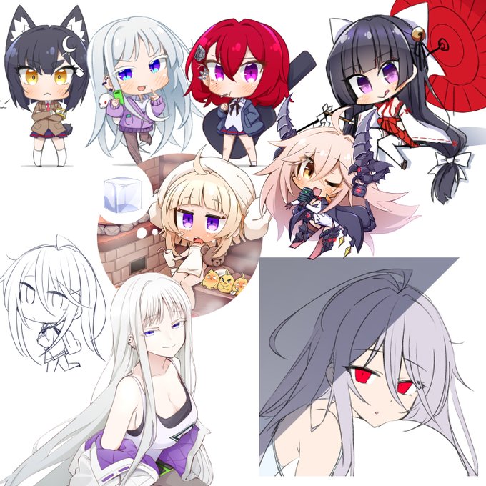 これライフハックとは1mmも関係ないぼくの癖なんですけど、これを描かないと正気を保てないんです
エアインテークと髪を耳にかけたときの生え際を描かないと命の危険があるんです! 