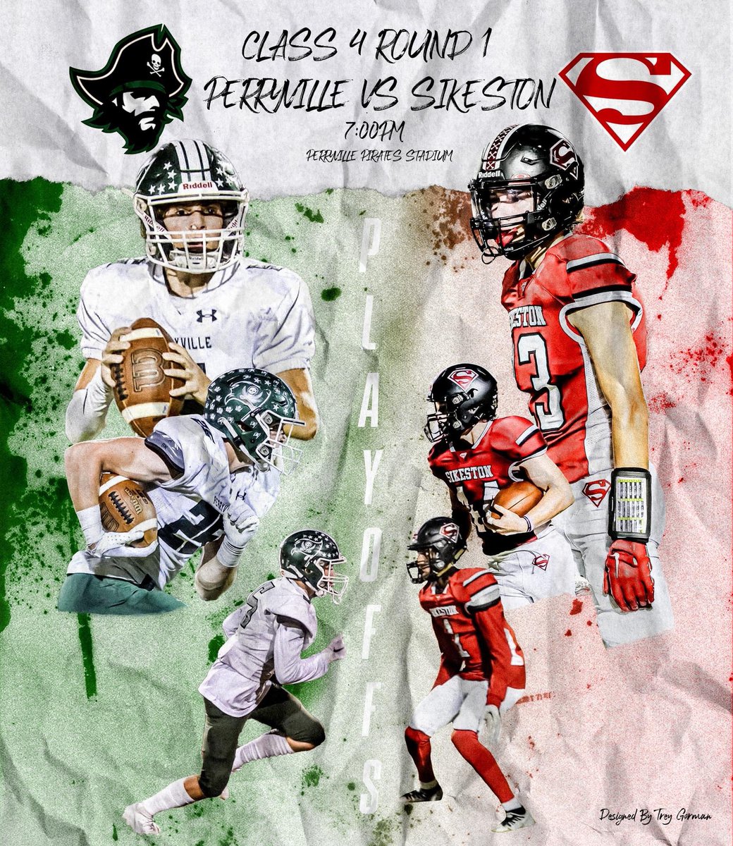 Game Day!  Bulldogs take on the Perryville Pirates in district playoffs tonight .  Game time 7:00 pm at Perryville High School.  Tickets are $6.00 for ages 6 and up and free for 5 years old and under.  Good Luck Bulldogs!