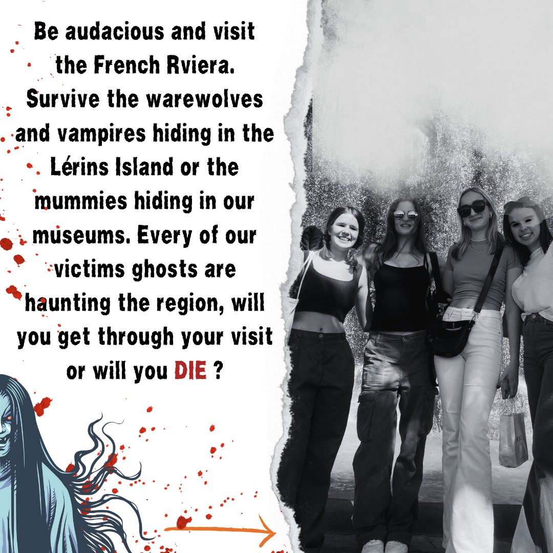 campusrieraac's tweet photo. Campus International Riera wishes you a Happy Halloween and an horrible stay at the school. Will you make it out alive from the French Rviera ? 
Find out on our latest post...
Contact us now at cir@cir.tf or at +33.4.13.06.30.40
#cannes #cotedazurfrance #CIR #halloween https://t.co/dsDdgJesOt