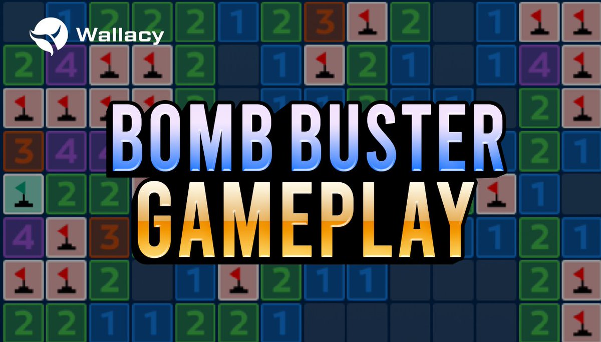 WallacyWallet's tweet photo. 💣 BOMB BUSTER GAMEPLAY  💣

Enjoy the video to learn the rules and tips for playing #BombBuster and get ready to earn big while having a blast!

➡️ Watch now:  https://t.co/A62vv7Iw7p https://t.co/ptSGblsW1w