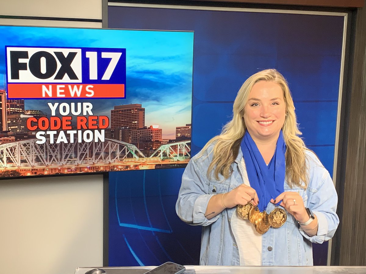 Another FOX 17 News gold medal hire!  Executive Producer Melissa Hewitt!