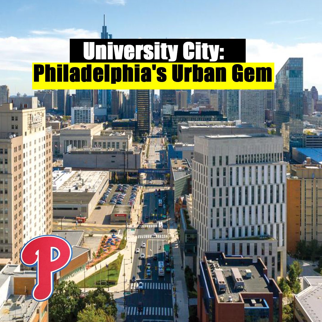 University City: A Philly Gem! 🏙️🌿 Stunning architecture, lush campuses, and vibrant community. Explore this cultural hub! 🎓🍽️ #UniversityCity #PhillyGems