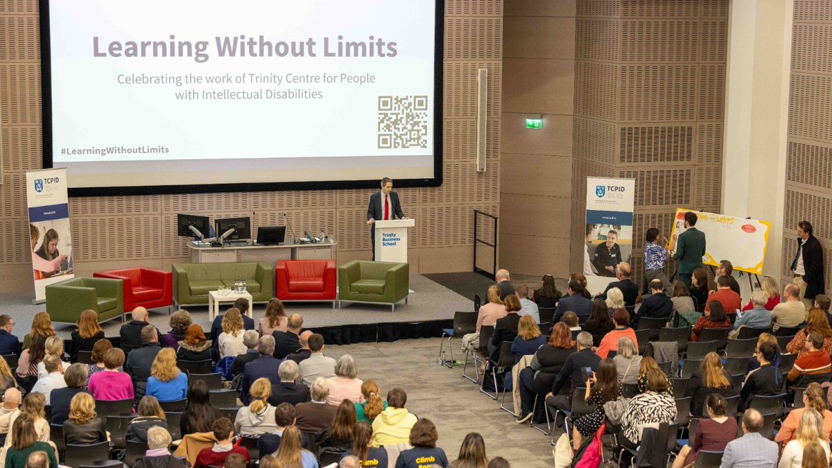 Today Minister <a href="/SimonHarrisTD/">Simon Harris TD</a> attended the Learning Without Limits event in Trinity College. “Every single person has the right to participate fully in their communities and develop their own talents. I have to congratulate the Trinity Centre for creating this inclusive space.”