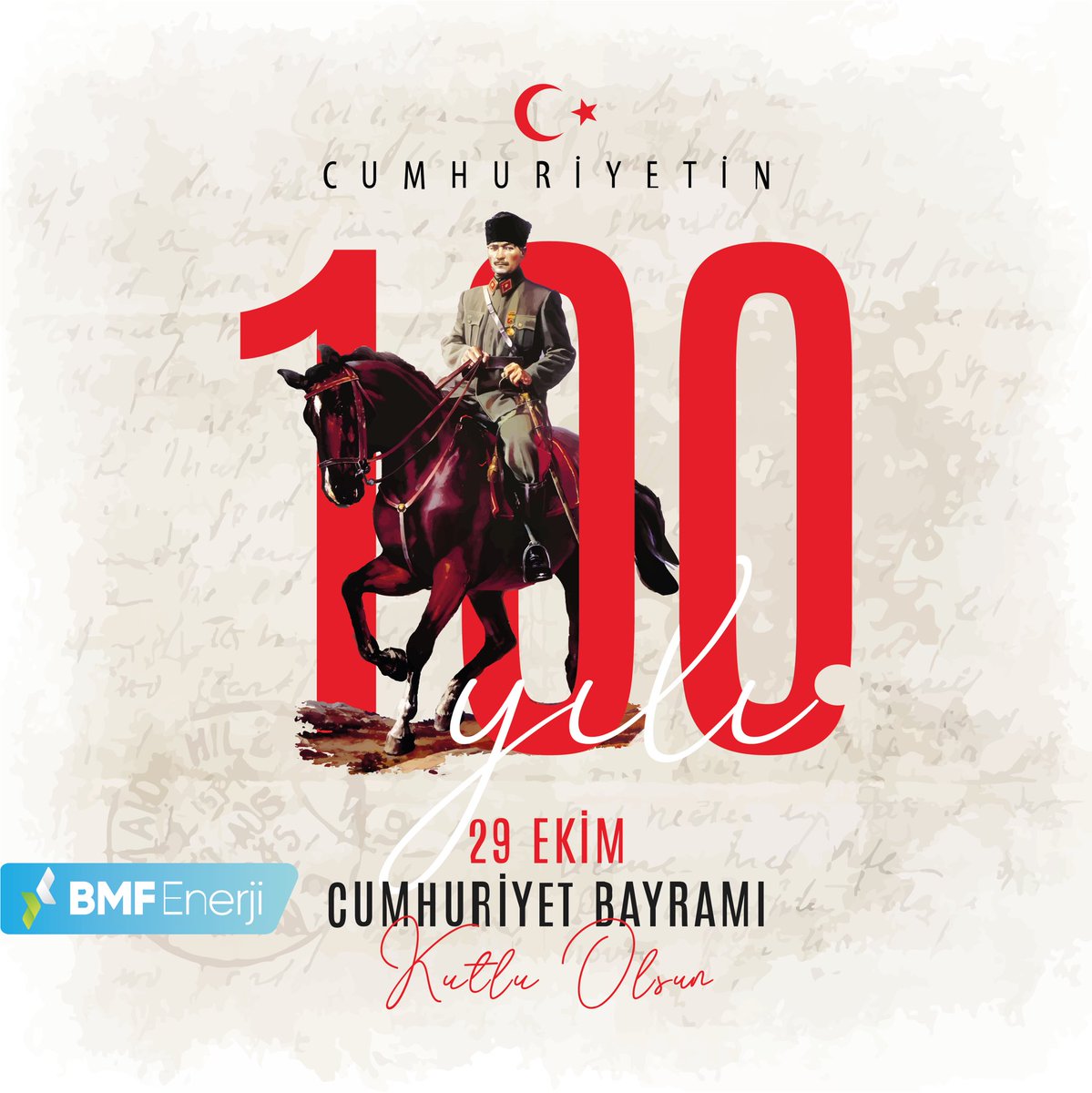 BMF_Enerji's tweet photo. Cumhuriyetin ilanının 100. yılında Gazi Mustafa Kemal Atatürk ve silah arkadaşlarını saygı ve rahmetle anıyoruz. 29 Ekim Cumhuriyet Bayramımız kutlu olsun.

#29EkimCumhuriyetBayramı https://t.co/VFIZqgAb7b