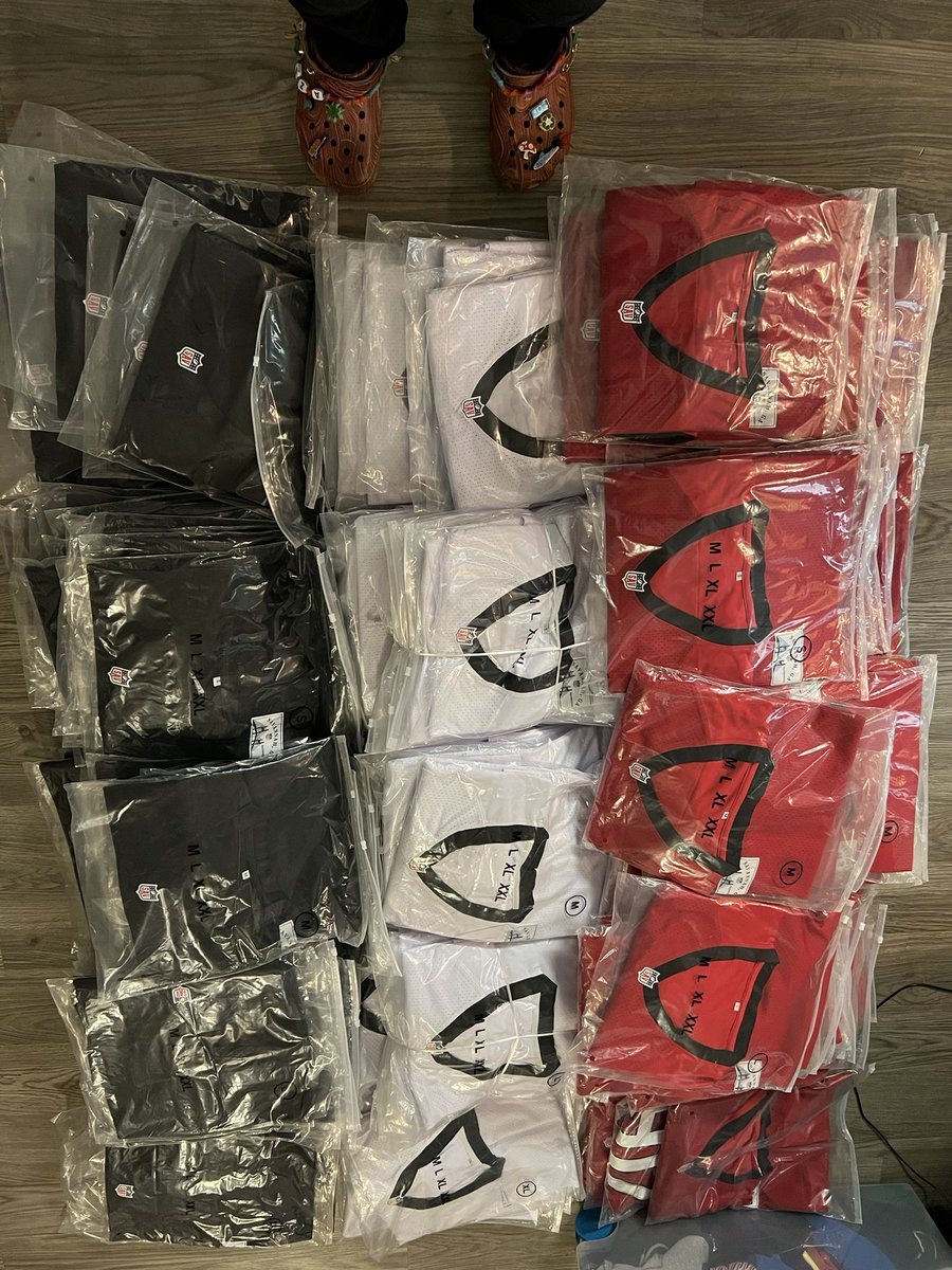 Bout that time! Pop-Up is ONLY ONE DAY AWAY! 🏈🏈🏈 #YallBoysHell TOMORROW at @pennykixsav from 12 p.m.- 5 p.m. 912 Jerseys available for 1 day only! #WeTalkDifferent