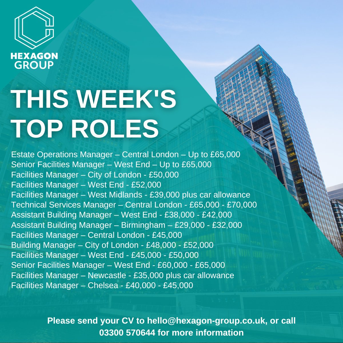 HexagonFM's tweet photo. Explore the latest job openings at Hexagon Group, your trusted partner for recruitment in the facilities management industry!

Ready to take your career to the next level?

https://t.co/76Ch2XyEbx

#HexagonGroup #FacilitiesManagementJobs #Recruitment #CareerOpportunities 🙌🏼👀 https://t.co/hjvIlb0p3S