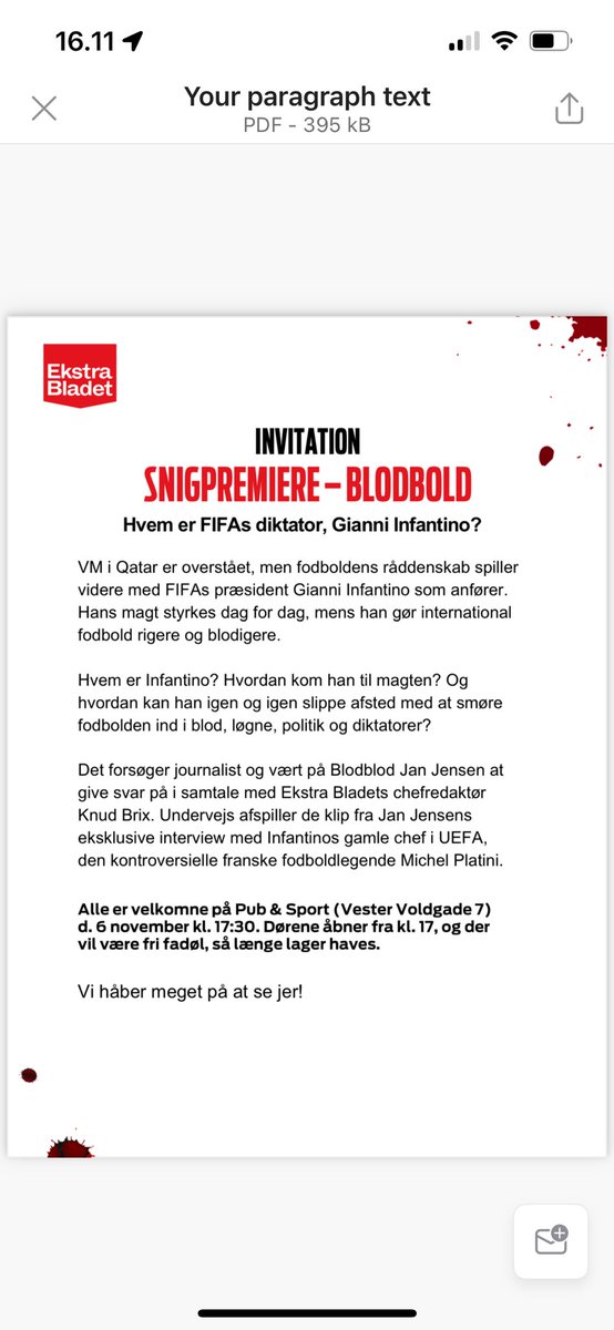 janjensen09's tweet photo. Vi giver en øl eller en vand. Bare kom an. https://t.co/bF3oYiGGFv