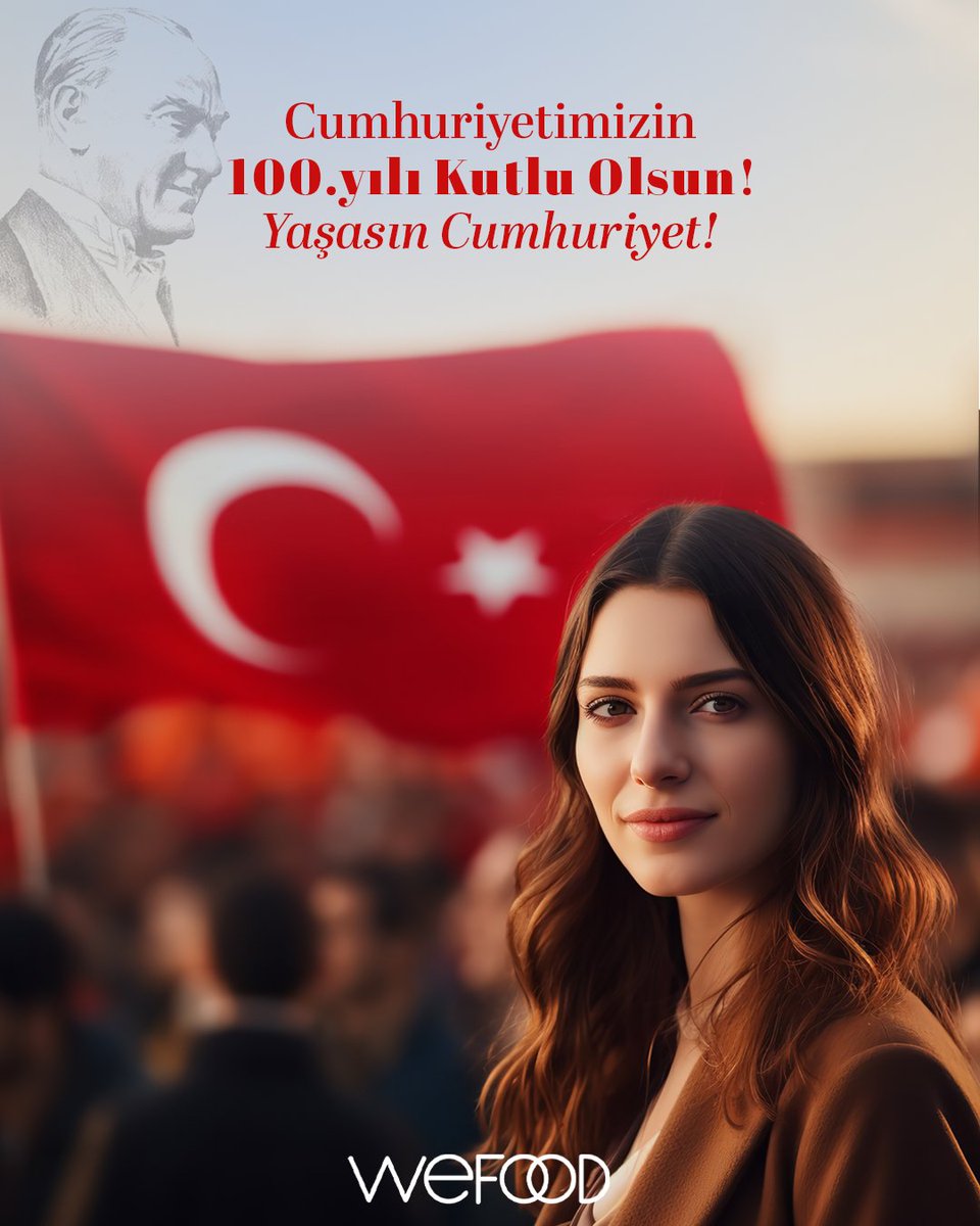 Cumhuriyet’i emanet eden Mustafa Kemal Atatürk’ün evlatları olarak; gelecek nesiller için doğal, temiz ve katkısız gıdalar üreterek daima aynı güçle var etmek adına çalışıyoruz! Cumhuriyetimizin 100. yılı kutlu olsun! Yaşasın Cumhuriyet!