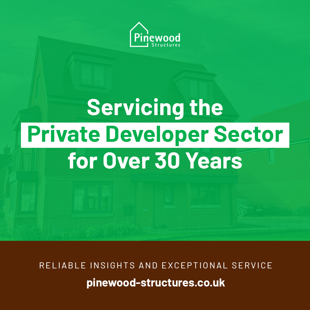 PinewoodTF's tweet image. With over 40 years of experience, Pinewood Structures is your trusted partner in the Private Developer Sector. We specialise in delivering quality timber frame homes quickly and efficiently.

Get in touch today! #PrivateDeveloper #TimberFrameHomes #ConstructionInsights