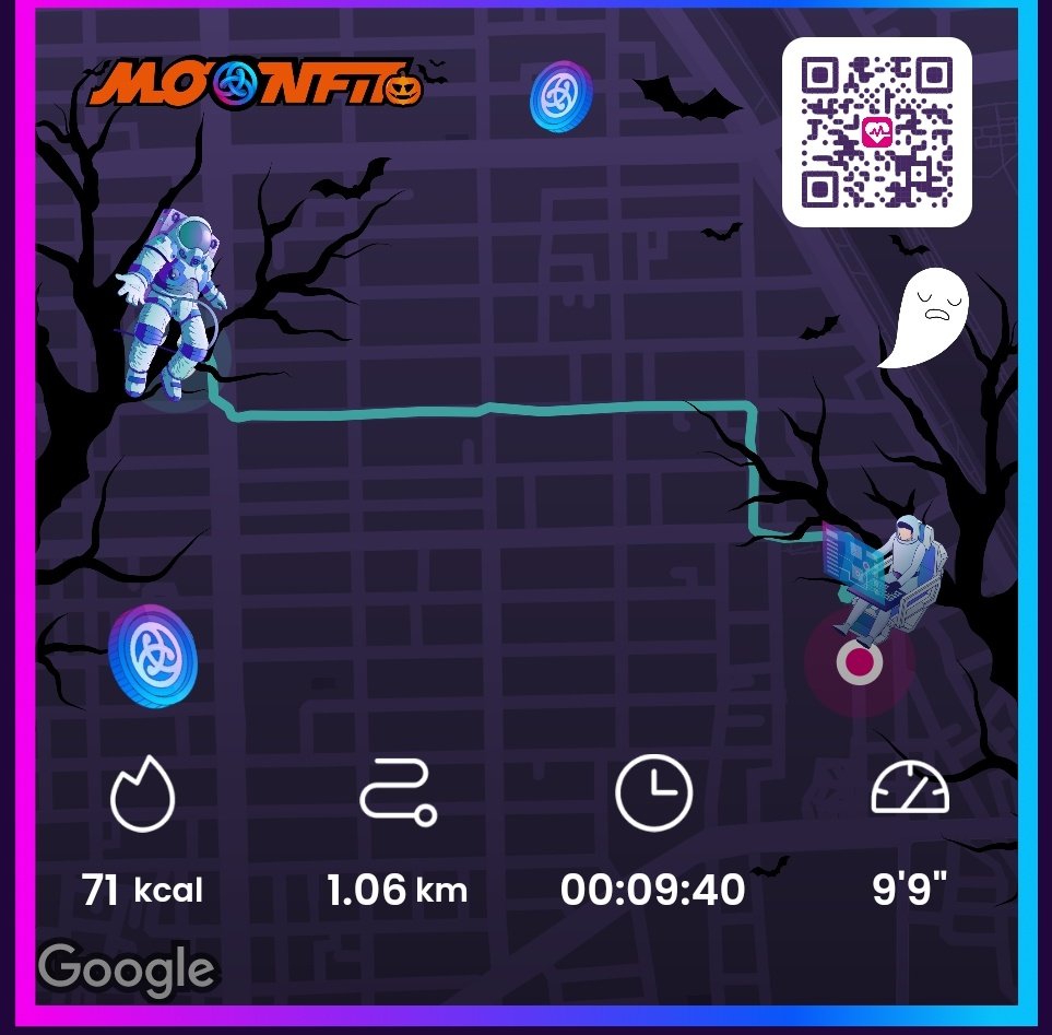 dosken231's tweet photo. #M2E の
『 #MoonFit 』

#RunToEat 
10/27  チャレンジ8日目🌈
1037kcal消費🔥

✅公式Discord
https://t.co/0ybmT48Wj3…

✅APP招待コード: 8310D55B https://t.co/CURvxGbnV4

@MoonFitOfficial
@AstarNetwork
#Web3Fitness #MFRef #MoonBeasts #Running #MetaX #OGP #PMG #X2E https://t.co/MrFmNVIwyD