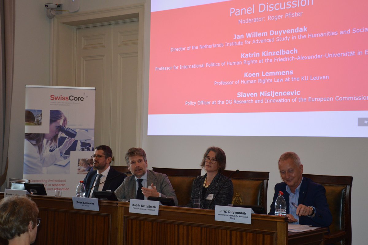 Yesterday, at our event on #AcademicFreedom, we discussed the status quo of this shared value of the EU and the Swiss scientific cooperation, while learning about valuable stakeholder contributions to its preservation.
@academies_ch
@snsf_ch
#SwissEU4Science