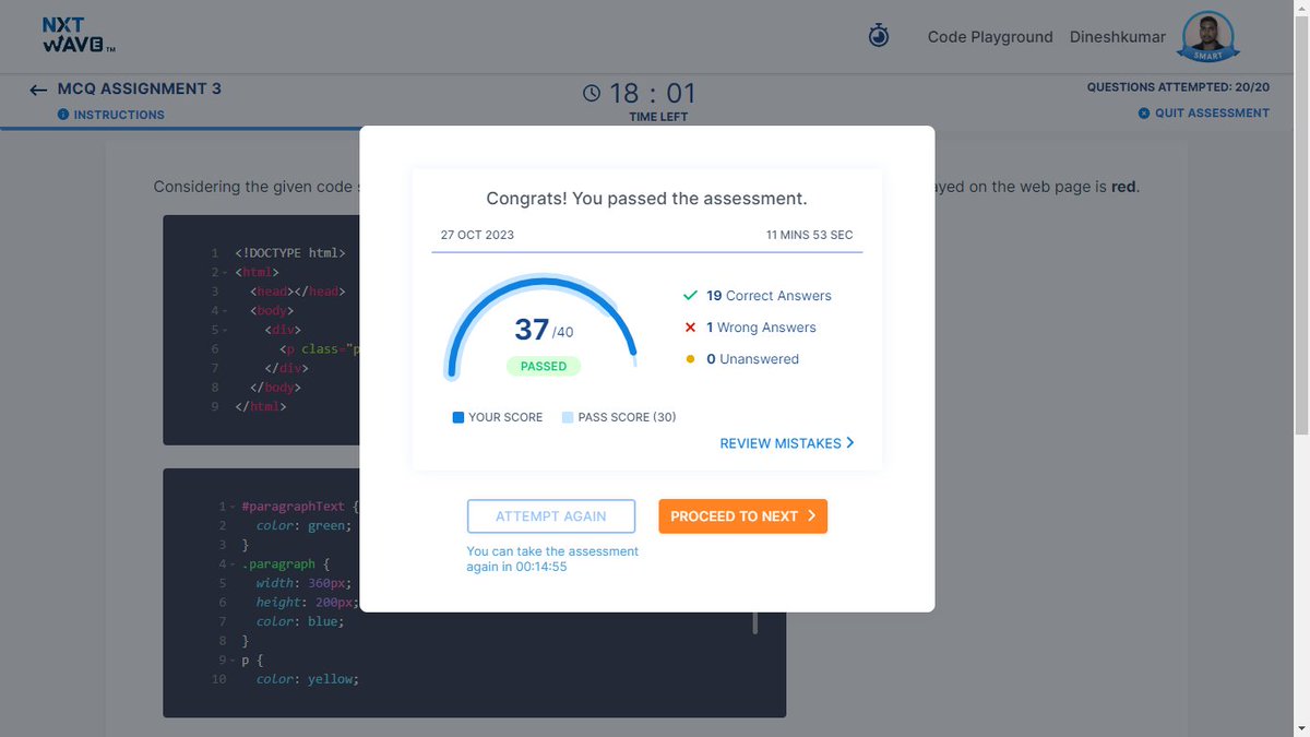 RDineshkumar123's tweet photo. π Hi Learner, Good Evening Guys. hashtag
#Day065.Β Today I learn from mistake and working with mini projects
#technology
#authentication
#nxtwave
#nxtwaveteam
#nxtwaveccbp
#nxtwaverahulattuluri
#rahulattulurisir
#aprilcodechallenge
#coding
#coder
#learning
#ccbp
#ccbpia https://t.co/ziyiwWYDsi