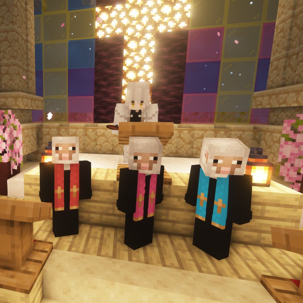 #BaabelLamp

คุณบาทหลวงมาเยี่ยมโบสถ์เรียบร้อยค่ะ✨