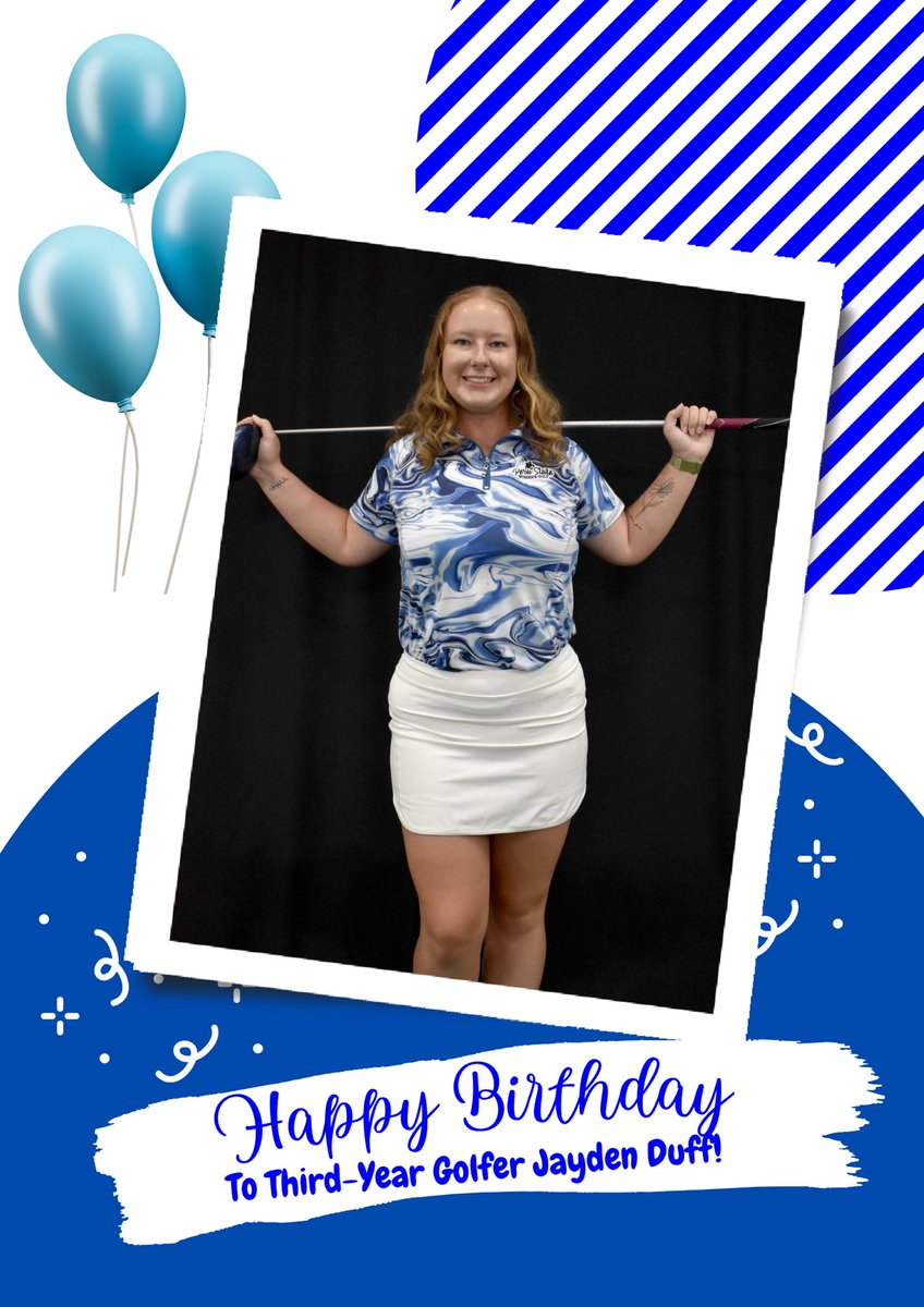 HAPPY BIRTHDAY!!🥳🎈
Today we celebrate third-year golfer Jayden Duff!!
